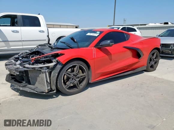 ✅ 2024 Chevrolet Corvette 1LT • VIN: 1G1YA2D4XR5105629 • Lot: 70210375. Wystawiony na Copart z przebiegiem 25 095 mil. Bezpłatny archiwum sprzedaży aukcyjnych z USA i szczegółowy raport historii pojazdu na DreamBid. Zdjęcie 1.