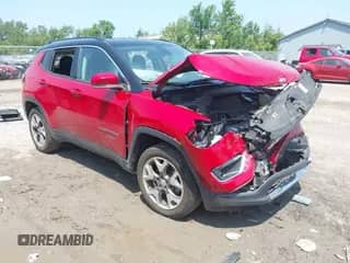 2019 Jeep Compass Limited с VIN 3C4NJDCB0KT656504, выставлен на аукционе IAAI как лот 42486339 с пробегом 59 433 миль миль и . История ставок и продаж доступна на DreamBid. Изображение 1.