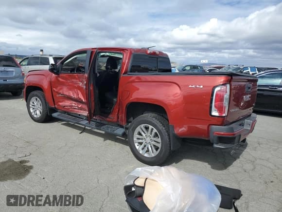 ✅ 2016 GMC Canyon 4WD SLT • VIN: 1GTG6DE39G1286930 • Lot: 86169255. Listed on Copart with Not provided. Free auction sales archive from the USA and detailed vehicle history report at DreamBid. Image 2.
