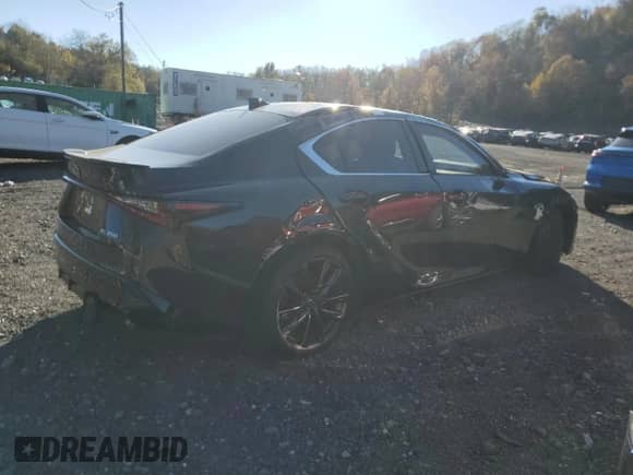 2025 Lexus IS 350 F Sport z VIN JTHBZ1B25S5084436, wystawiony jako Copart lot #90548835 z przebiegiem 8 686 mil mil oraz Nie do naprawy • Non repairable. Historia ofert i sprzedaży dostępna na DreamBid. Obrazek 3.