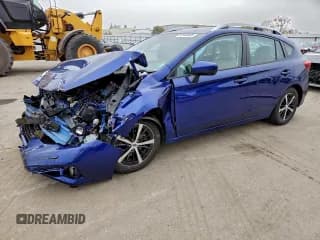 ✅ 2023 Subaru Impreza Premium • VIN: 4S3GTAD60P3717243 • Lot: 95940805. Listed on Copart with 16,839 mi. Free auction sales archive from the USA and detailed vehicle history report at DreamBid. Image 1.