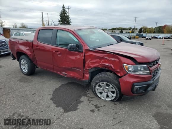 ✅ 2022 Chevrolet Colorado 4WD LT • VIN: 1GCGTCEN7N1108449 • Lot: 86668535. Listed on Copart with 86,895 mi. Free auction sales archive from the USA and detailed vehicle history report at DreamBid. Image 4.