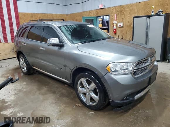 ✅ 2013 Dodge Durango Citadel • VIN: 1C4RDJEG3DC589718 • Lot: 78850004. Listed on Copart with 215,349 mi. Free auction sales archive from the USA and detailed vehicle history report at DreamBid. Image 4.