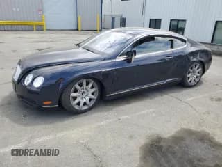 ✅ 2005 Bentley Continental GT GT • VIN: SCBCR63W35C028387 • Lot: 54563055. Listed on Copart with Not provided. Free auction sales archive from the USA and detailed vehicle history report at DreamBid. Image 1.