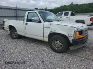 1991 Dodge Dakota S z VIN 1B7GL26XXMS344533, wystawiony jako Copart lot #57469075 z przebiegiem 124 000 mil mil oraz Nie do naprawy • Non repairable. Historia ofert i sprzedaży dostępna na DreamBid. Obrazek 4.