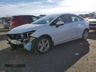 ✅ 2017 Chevrolet Cruze LT • VIN: 1G1BE5SM0H7204235 • Лот: 41141023. Опубликован ранее на Copart с пробегом 52 203 миль. Бесплатный доступ к архиву аукционных продаж из США и подробный отчёт об истории автомобиля на DreamBid. Изображение 1.