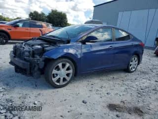 2013 Hyundai Elantra Limited z VIN KMHDH4AE7DU740733, wystawiony jako Copart lot #83866975 z przebiegiem 201 127 mil mil oraz Szkoda całkowita • Salvage title. Historia ofert i sprzedaży dostępna na DreamBid. Obrazek 1.