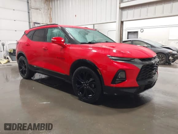 ✅ 2020 Chevrolet Blazer RS • VIN: 3GNKBKRS3LS582313 • Lot: 41667611. Listed on IAAI with 47,059 mi. Free auction sales archive from the USA and detailed vehicle history report at DreamBid. Image 1.