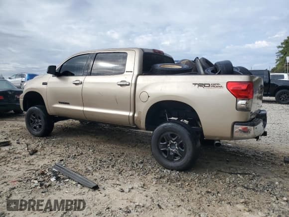 ✅ 2008 Toyota Tundra Limited • VIN: 5TBDV58198S520034 • Lot: 85902275. Listed on Copart with Not provided. Free auction sales archive from the USA and detailed vehicle history report at DreamBid. Image 2.