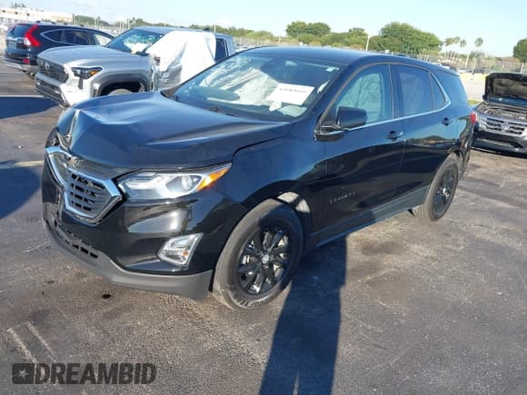 ✅ 2020 Chevrolet Equinox LT • VIN: 2GNAXKEV6L6109565 • Lot: 43685669. Listed on IAAI with 74,372 mi. Free auction sales archive from the USA and detailed vehicle history report at DreamBid. Image 2.