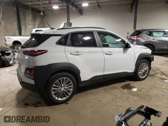 2020 Hyundai Kona SEL with VIN KM8K22AA6LU428962, listed as a Copart auction lot 70514842 with 21,265 mi miles and . Bid and sale history available at DreamBid. Image 3.
