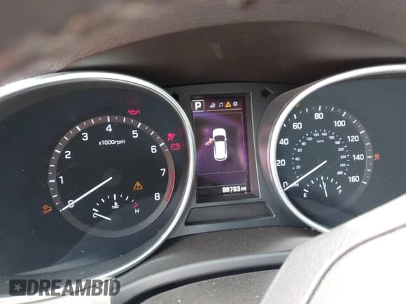 ✅ 2017 Hyundai Santa Fe 2.4L • VIN: 5NMZU3LB3HH034679 • Лот: 43585420. Опубликован ранее на IAAI с пробегом 98 763 миль. Бесплатный доступ к архиву аукционных продаж из США и подробный отчёт об истории автомобиля на DreamBid. Изображение 7.