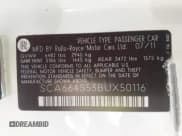 ✅ 2011 Rolls-Royce Ghost • VIN: SCA664S53BUX50116 • Lot: 42842084. Wystawiony na IAAI z przebiegiem 108 467 mil. Bezpłatny archiwum sprzedaży aukcyjnych z USA i szczegółowy raport historii pojazdu na DreamBid. Zdjęcie 9.
