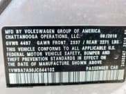 ✅ 2018 Volkswagen Passat SE • VIN: 1VWBA7A30JC044102 • Lot: 58004675. Listed on Copart with 56,199 mi. Free auction sales archive from the USA and detailed vehicle history report at DreamBid. Image 12.