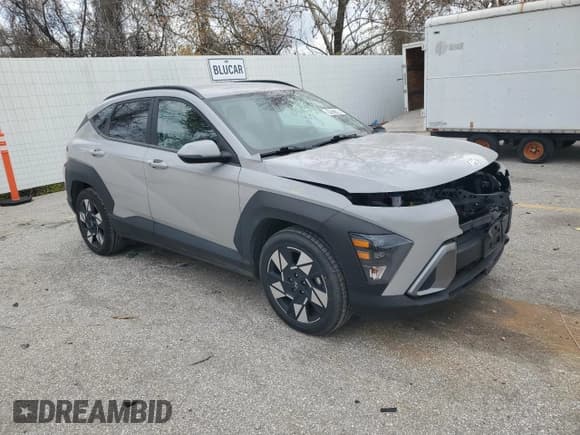 ✅ 2024 Hyundai Kona SEL • VIN: KM8HB3AB0RU176367 • Лот: 91827685. Опубликован ранее на Copart с пробегом 37 314 миль. Бесплатный доступ к архиву аукционных продаж из США и подробный отчёт об истории автомобиля на DreamBid. Изображение 4.