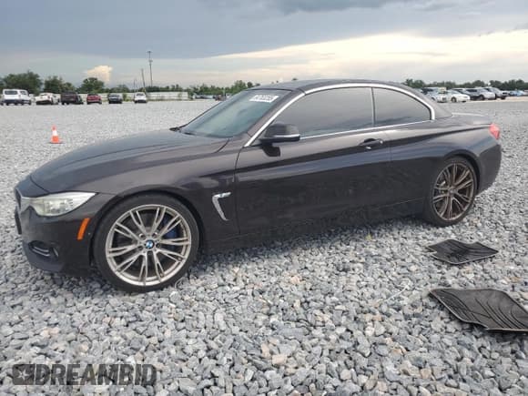 ✅ 2014 BMW 4 Series 435i • VIN: WBA3T3C58EP737472 • Лот: 64763255. Опубликован ранее на Copart с пробегом 88 404 миль. Бесплатный доступ к архиву аукционных продаж из США и подробный отчёт об истории автомобиля на DreamBid. Изображение 1.
