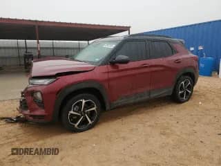 2023 Chevrolet TrailBlazer RS с VIN KL79MTSL2PB180081, выставлен на аукционе Copart как лот 42967035 с пробегом 31 498 миль миль и Списание • Salvage title. История ставок и продаж доступна на DreamBid. Изображение 1.