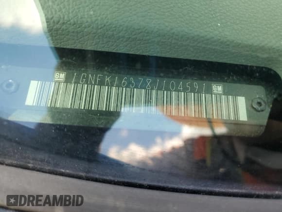 ✅ 2008 Chevrolet Suburban 3LT • VIN: 1GNFK16378J104591 • Lot: 69873345. Listed on Copart with 232,826 mi. Free auction sales archive from the USA and detailed vehicle history report at DreamBid. Image 13.