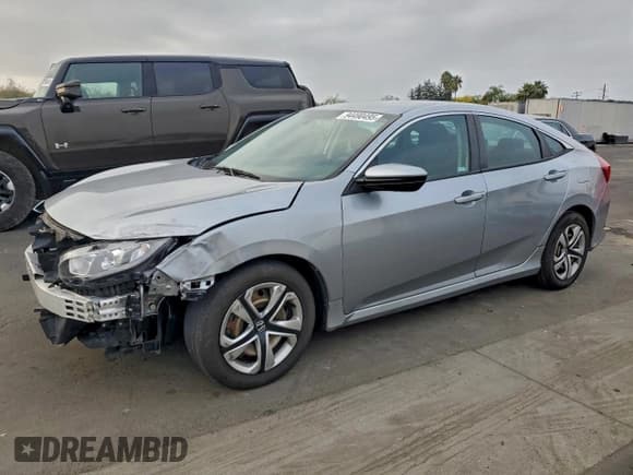 ✅ 2016 Honda Civic LX • VIN: 19XFC2F55GE214936 • Lot: 94490495. Listed on Copart with 105,352 mi. Free auction sales archive from the USA and detailed vehicle history report at DreamBid. Image 1.