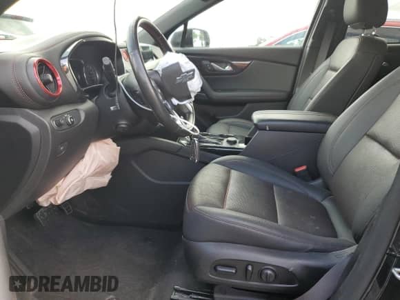 2021 Chevrolet Blazer RS с VIN 3GNKBERS5MS529079, выставлен на аукционе Copart как лот 61943485 с пробегом 60 924 миль миль и Списание • Salvage title. История ставок и продаж доступна на DreamBid. Изображение 7.