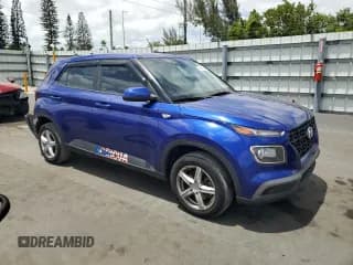 ✅ 2020 Hyundai Venue SE • VIN: KMHRB8A30LU018208 • Lot: 54599955. Listed on Copart with 50,704 mi. Free auction sales archive from the USA and detailed vehicle history report at DreamBid. Image 4.