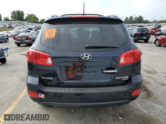 ✅ 2009 Hyundai Santa Fe Limited • VIN: 5NMSH13E39H324569 • Lot: 86594255. Listed on Copart with Not provided. Free auction sales archive from the USA and detailed vehicle history report at DreamBid. Image 6.