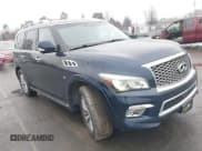 ✅ 2016 Infiniti QX80 • VIN: JN8AZ2NE4G9124034 • Lot: 41265820. Listed on IAAI with 101,091 mi. Free auction sales archive from the USA and detailed vehicle history report at DreamBid. Image 1.