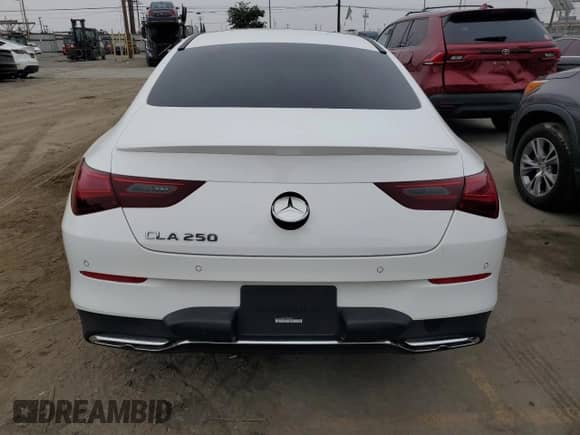 2024 Mercedes-Benz CLA 250 с VIN W1K5J4GB7RN468802, выставлен на аукционе Copart как лот 59939375 с пробегом 7 665 миль миль и Списание • Salvage title. История ставок и продаж доступна на DreamBid. Изображение 6.