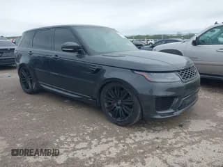 ✅ 2018 Land Rover Range Rover Sport • VIN: SALWR2RE3JA182033 • Lot: 41888457. Listed on IAAI with 103,941 mi. Free auction sales archive from the USA and detailed vehicle history report at DreamBid. Image 1.