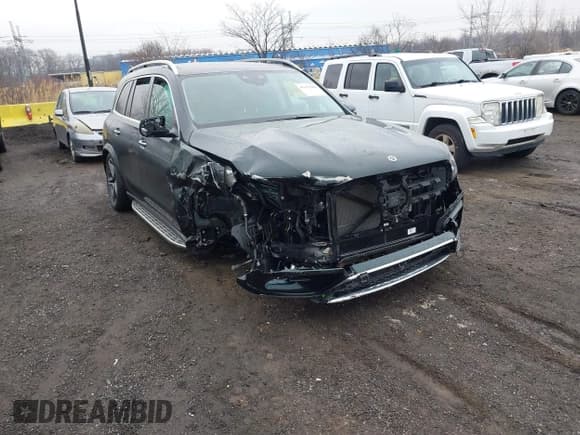 ✅ 2024 Mercedes-Benz GLS 450 • VIN: 4JGFF5KE6RB181374 • Lot: 41433880. Listed on IAAI with 9,389 mi. Free auction sales archive from the USA and detailed vehicle history report at DreamBid. Image 1.