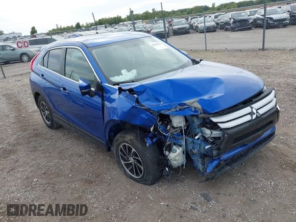 ✅ 2020 Mitsubishi Eclipse Cross ES • VIN: JA4AS3AA7LZ018545 • Lot: 43343753. Listed on IAAI with 57,295 mi. Free auction sales archive from the USA and detailed vehicle history report at DreamBid. Image 1.