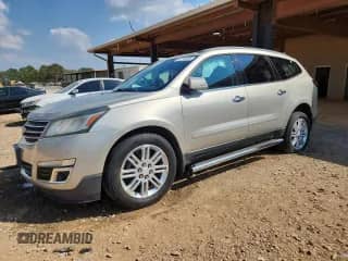 2014 Chevrolet Traverse LT z VIN 1GNKRGKD3EJ279427, wystawiony jako Copart lot #81319105 z przebiegiem 127 184 mil mil oraz Szkoda całkowita • Salvage title. Historia ofert i sprzedaży dostępna na DreamBid. Obrazek 1.