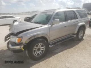 ✅ 2001 Toyota 4Runner SR5 • VIN: JT3GN86R210208469 • Lot: 92410075. Listed on Copart with 129,406 mi. Free auction sales archive from the USA and detailed vehicle history report at DreamBid. Image 1.