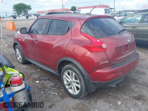 ✅ 2014 Nissan Juke SV • VIN: JN8AF5MR7ET351748 • Lot: 42295648. Listed on IAAI with 187,745 mi. Free auction sales archive from the USA and detailed vehicle history report at DreamBid. Image 3.