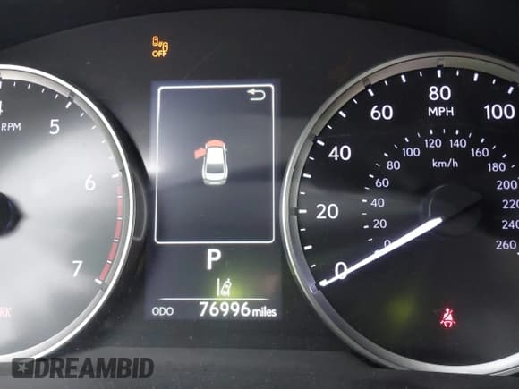 ✅ 2021 Lexus IS 300 • VIN: JTHAA1D29M5111530 • Lot: 42203528. Listed on IAAI with 76,996 mi. Free auction sales archive from the USA and detailed vehicle history report at DreamBid. Image 16.