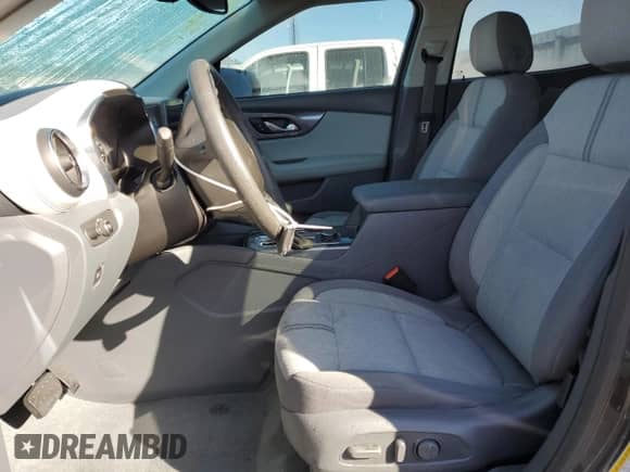 2021 Chevrolet Blazer LT with VIN 3GNKBHRSXMS523375, listed as a Copart auction lot 74856414 with Not provided miles and Non repairable. Bid and sale history available at DreamBid. Image 7.