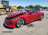 ✅ 2018 Lexus LC 500h • VIN: JTHHP5AY0JA004625 • Lot: 63081874. Listed on Copart with 18,963 mi. Free auction sales archive from the USA and detailed vehicle history report at DreamBid. Image 1.