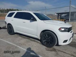 2018 Dodge Durango R/T with VIN 1C4SDHCT6JC354784, listed as a IAAI auction lot 41733676 with 164,008 mi miles and . Bid and sale history available at DreamBid. Image 1.