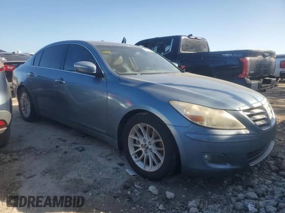 2011 Hyundai Genesis z VIN KMHGC4DE6BU112960, wystawiony jako Copart lot #75053284 z przebiegiem Nie podano mil oraz Szkoda całkowita • Salvage title. Historia ofert i sprzedaży dostępna na DreamBid. Obrazek 4.