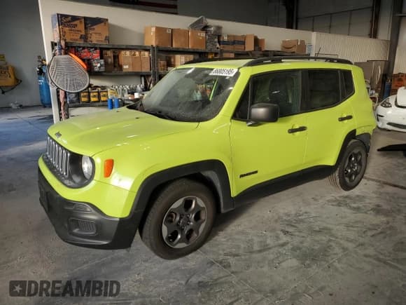 ✅ 2017 Jeep Renegade Sport • VIN: ZACCJAAH3HPF17755 • Lot: 86805195. Wystawiony na Copart z przebiegiem 90 412 mil. Bezpłatny archiwum sprzedaży aukcyjnych z USA i szczegółowy raport historii pojazdu na DreamBid. Zdjęcie 1.