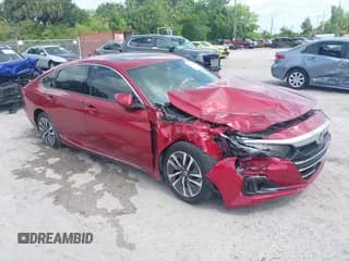 ✅ 2021 Honda Accord EX-L • VIN: 1HGCV3F5XMA005677 • Лот: 41665080. Опубликован ранее на IAAI с пробегом 50 687 миль. Бесплатный доступ к архиву аукционных продаж из США и подробный отчёт об истории автомобиля на DreamBid. Изображение 1.