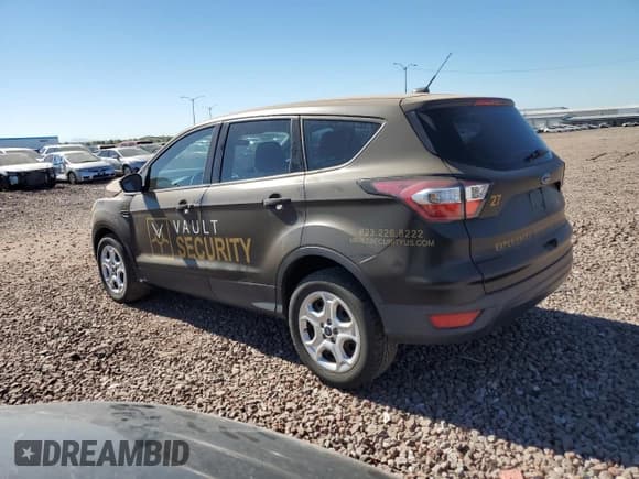 ✅ 2017 Ford Escape S • VIN: 1FMCU0F77HUA50948 • Lot: 80824155. Listed on Copart with 87,972 mi. Free auction sales archive from the USA and detailed vehicle history report at DreamBid. Image 2.