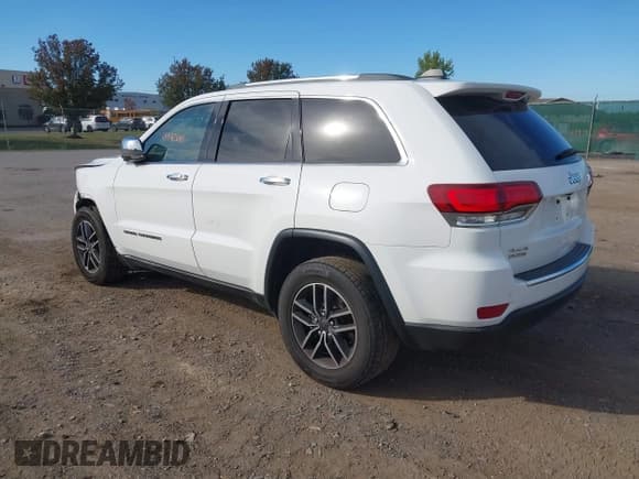 ✅ 2020 Jeep Grand Cherokee Limited • VIN: 1C4RJFBG8LC172619 • Лот: 43342848. Опубликован ранее на IAAI с пробегом 91 653 миль. Бесплатный доступ к архиву аукционных продаж из США и подробный отчёт об истории автомобиля на DreamBid. Изображение 3.