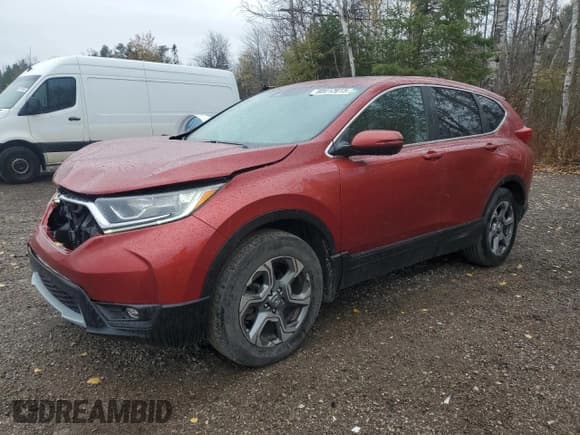 ✅ 2017 Honda CR-V EX-L • VIN: 2HKRW2H82HH124636 • Lot: 90012615. Listed on Copart with 199,065 mi. Free auction sales archive from the USA and detailed vehicle history report at DreamBid. Image 1.