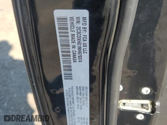 ✅ 2021 Dodge Charger GT • VIN: 2C3CDXHG1MH679374 • Lot: 80580795. Wystawiony na Copart z przebiegiem 52 842 mil. Bezpłatny archiwum sprzedaży aukcyjnych z USA i szczegółowy raport historii pojazdu na DreamBid. Zdjęcie 12.