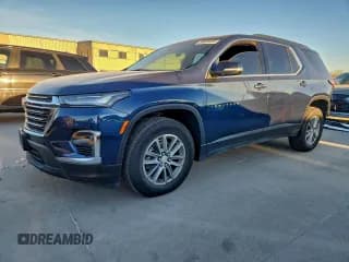 ✅ 2023 Chevrolet Traverse LT Cloth • VIN: 1GNERGKW2PJ247408 • Lot: 96609355. Listed on Copart with 22,374 mi. Free auction sales archive from the USA and detailed vehicle history report at DreamBid. Image 1.
