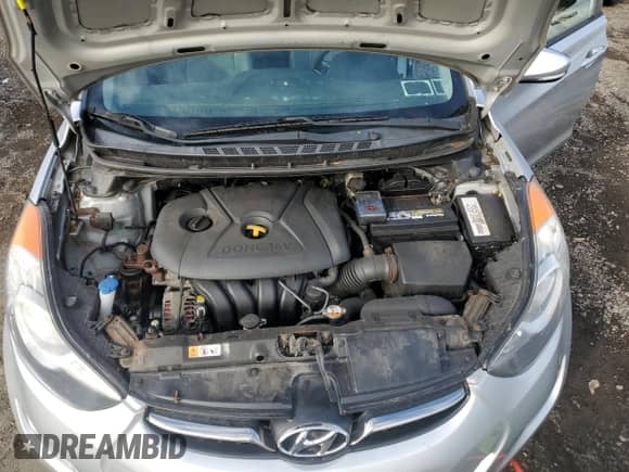 2013 Hyundai Elantra Limited with VIN 5NPDH4AEXDH190040, listed as a Copart auction lot 91018775 with 152,162 mi miles and Clean title. Bid and sale history available at DreamBid. Image 11.