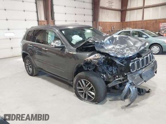 ✅ 2020 Jeep Grand Cherokee Limited X • VIN: 1C4RJFBG5LC112023 • Lot: 43299140. Listed on IAAI with 90,543 mi. Free auction sales archive from the USA and detailed vehicle history report at DreamBid. Image 1.