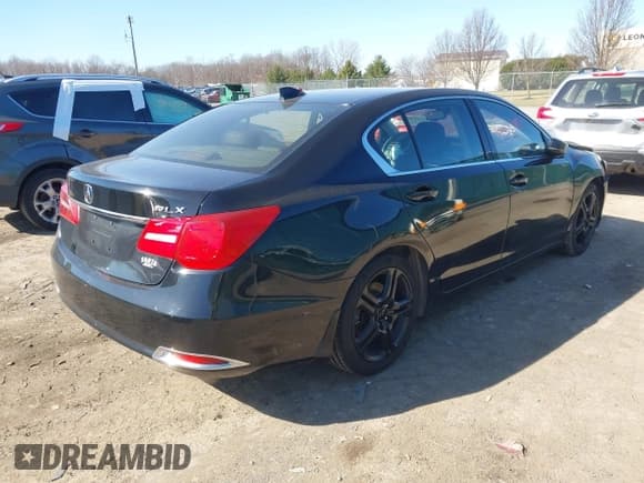 ✅ 2015 Acura RLX Technology • VIN: JH4KC1F52FC001682 • Lot: 41823813. Listed on IAAI with 83,011 mi. Free auction sales archive from the USA and detailed vehicle history report at DreamBid. Image 4.