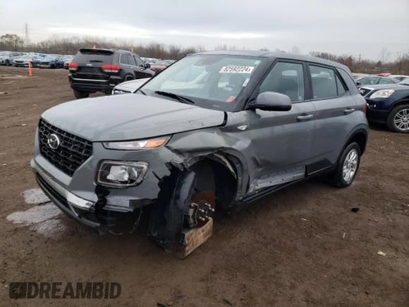 ✅ 2021 Hyundai Venue SE • VIN: KMHRB8A35MU068765 • Lot: 82592224. Listed on Copart with 45,320 mi. Free auction sales archive from the USA and detailed vehicle history report at DreamBid. Image 1.